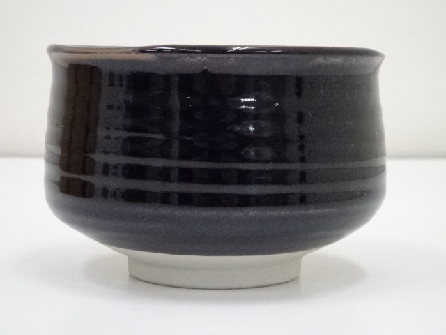 茶道具　常滑焼　水上暁山　文字彫茶碗　合わせ箱　骨董品、美術品 IMG_8096-medium.jpg